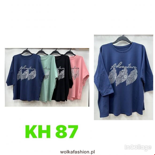 Bluzka damskie KH87 Mix KOLOR  Standard. Big size.