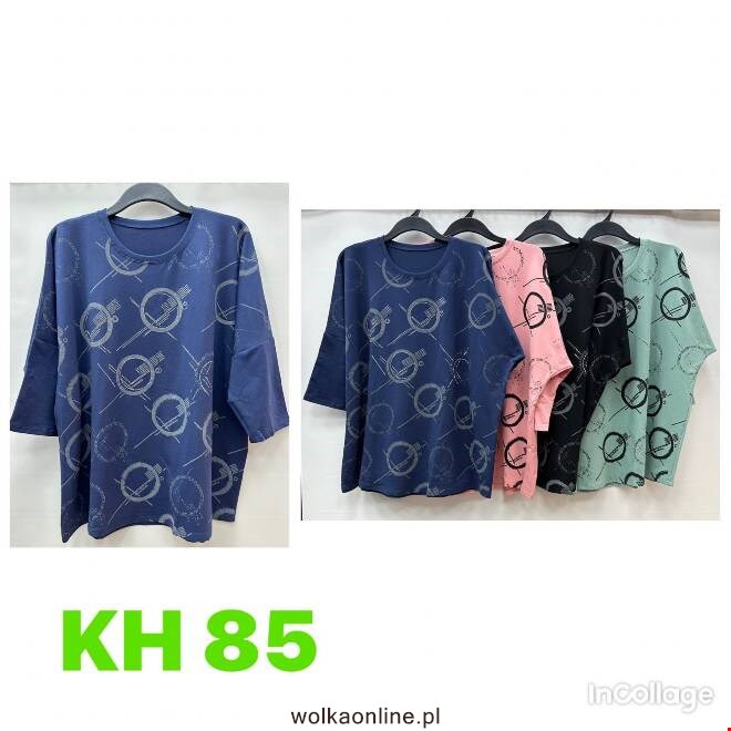 Bluzka damskie KH85 Mix KOLOR  Standard. Big size.