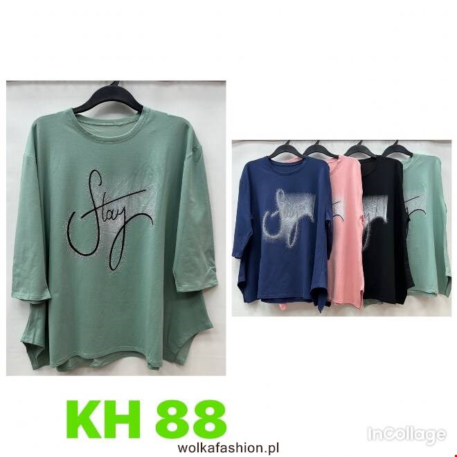 Bluzka damskie KH88 Mix KOLOR  Standard. Big size.