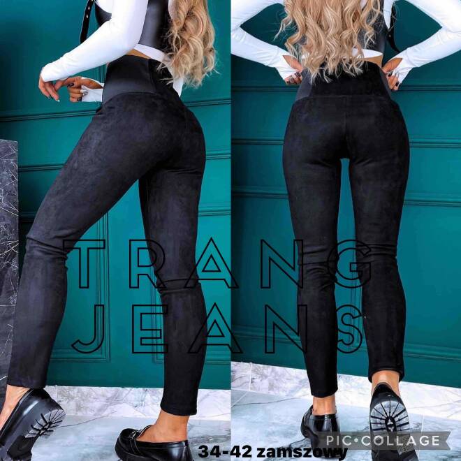 Spodnie damskie 6046 1 kolor  34-42 1