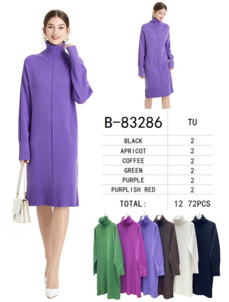 Sukienka damskie B-83286 Mix KOLOR  Standard 1