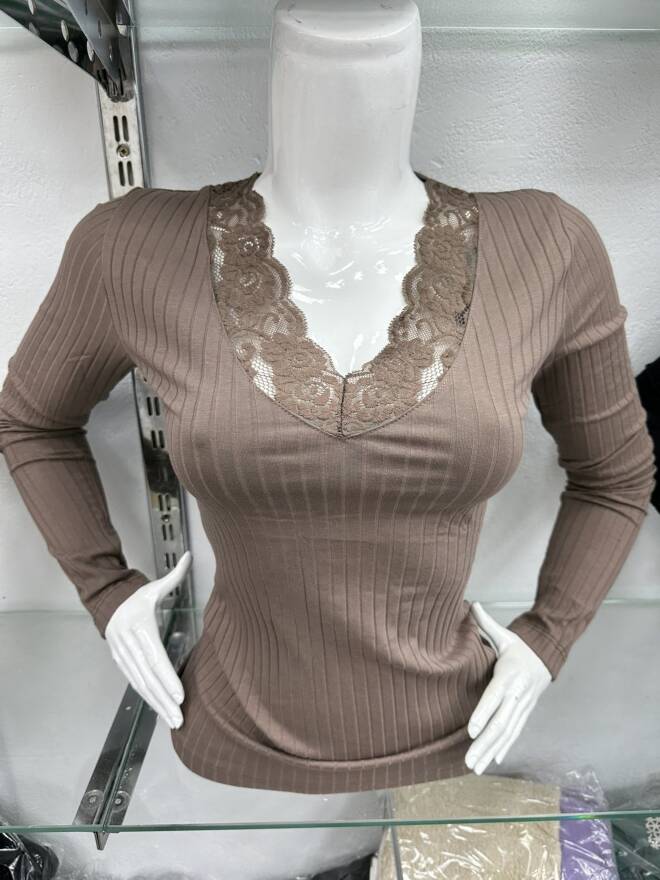 Bluzka damskie 6147 Mix KOLOR  Standard (Towar Tureckie)