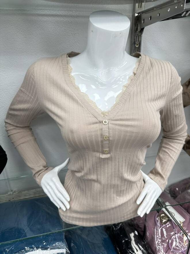 Bluzka damskie 6149 Mix KOLOR  Standard (Towar Tureckie)