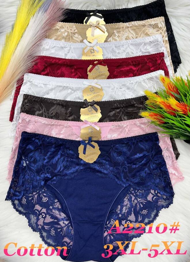 Majtki damskie A2210 Mix KOLOR  3XL-5XL 1