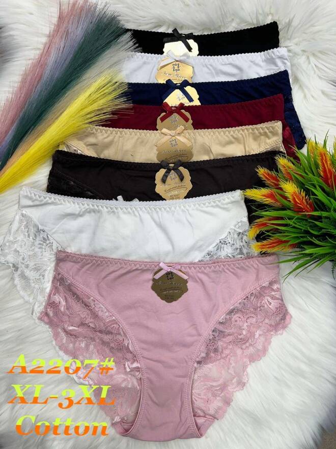 Majtki damskie A2207 Mix KOLOR  XL-3XL 1