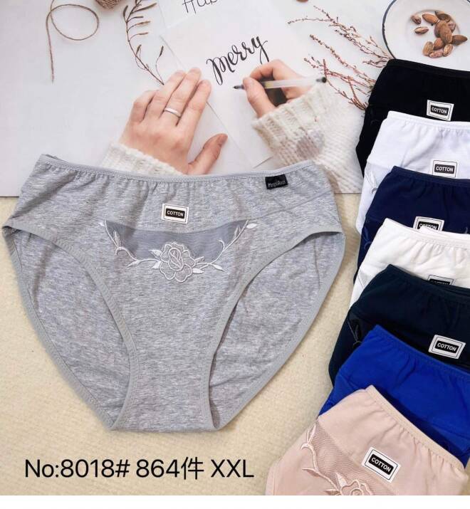 Majtki damskie 8018 Mix KOLOR  2XL