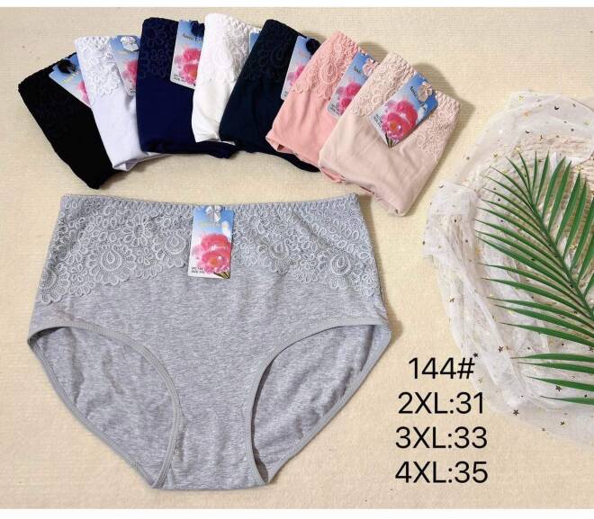 Majtki damskie 144 Mix KOLOR  2XL-4XL 1