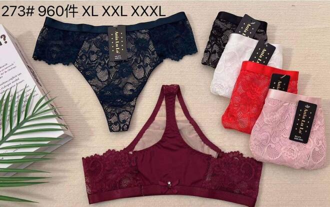 Majtki damskie 273 Mix KOLOR  XL-3XL