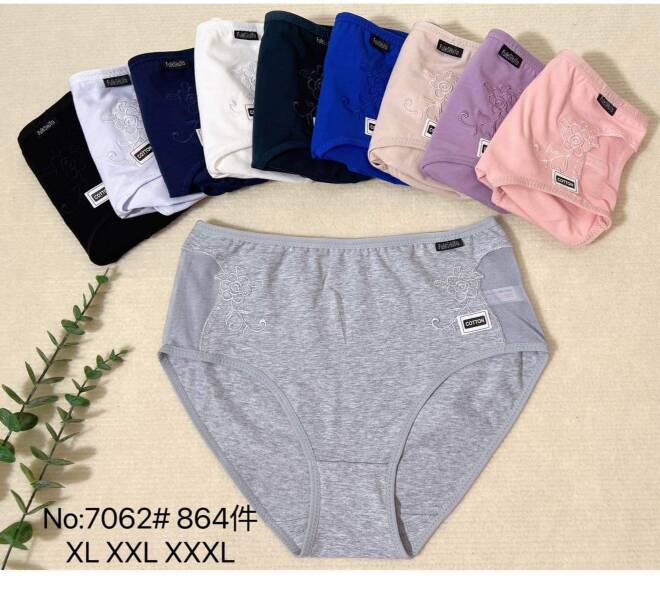 Majtki damskie 7062 Mix KOLOR  XL-3XL 1