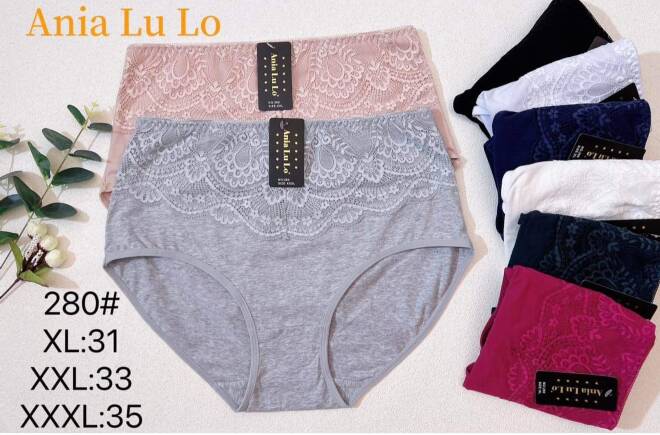 Majtki damskie 280 Mix KOLOR  XL-3XL