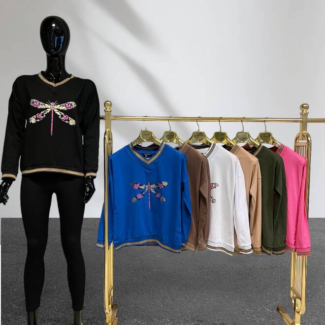 Bluza damskie 6595 Mix KOLOR  Standard (Towar Tureckie) 1