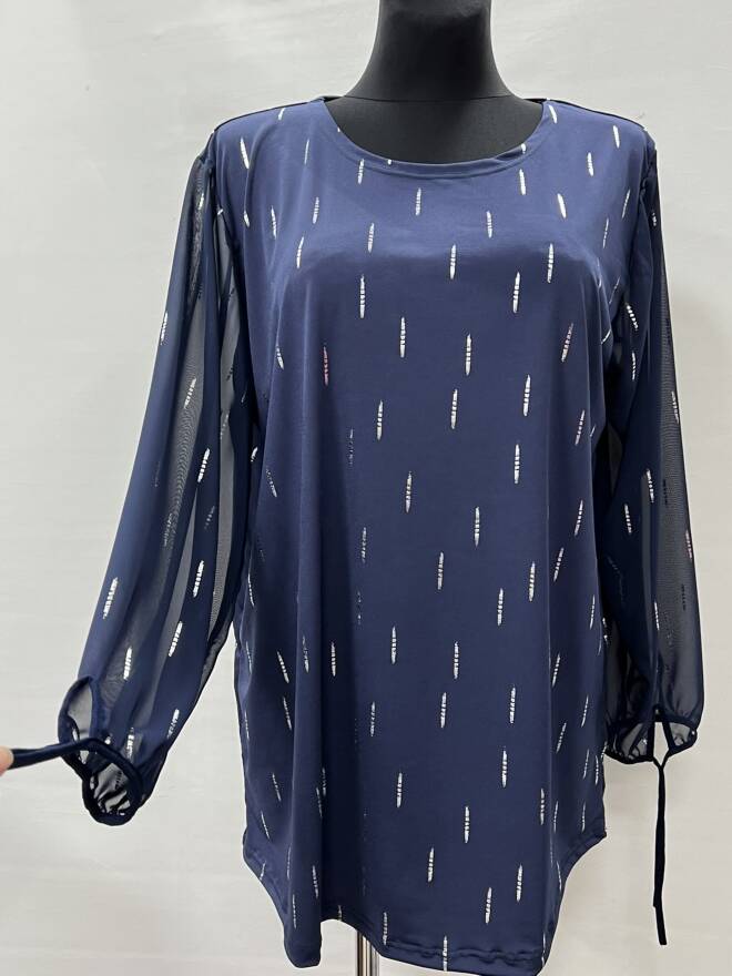 Bluzka damskie 6809 1 kolor  54-60 (Towar Ploskie) 1