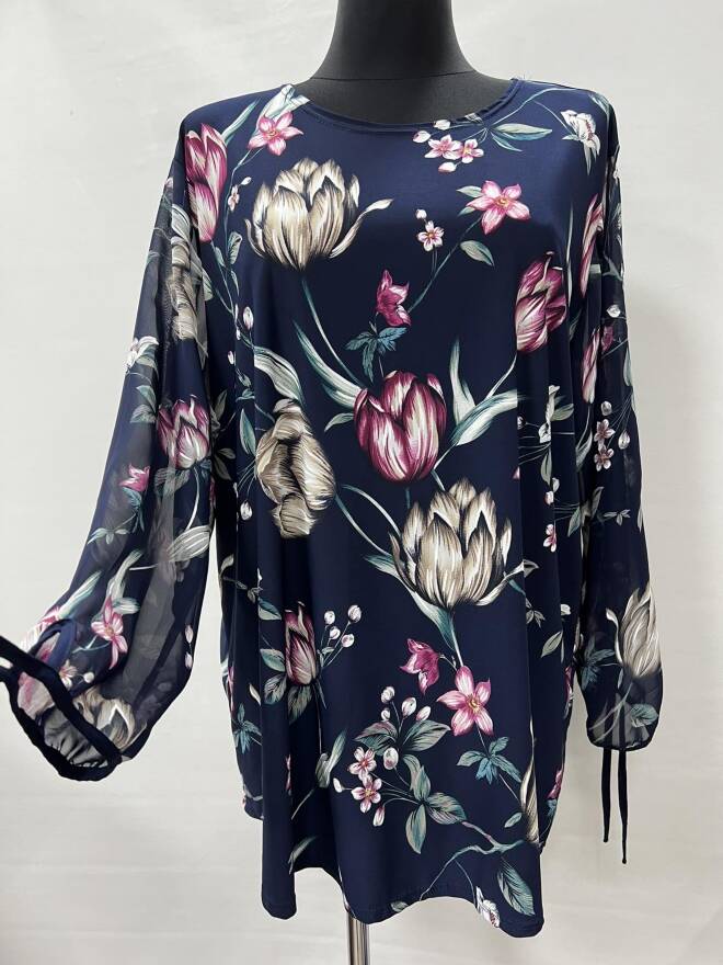 Bluzka damskie 6815 1 kolor  54-60 (Towar Ploskie) 1