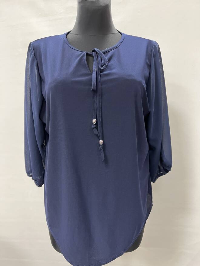 Bluzka damskie 6819 1 kolor  48-54 (Towar Ploskie) 1