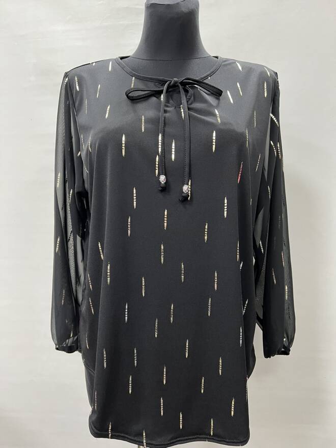 Bluzka damskie 6824 1 kolor  48-54 (Towar Ploskie)