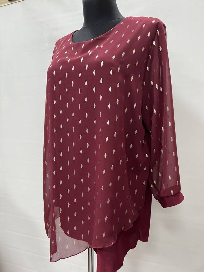 Bluzka damskie 6828 1 kolor  54-60 (Towar Ploskie) 1