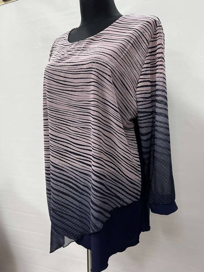 Bluzka damskie 6833 1 kolor  54-60 (Towar Ploskie) 1