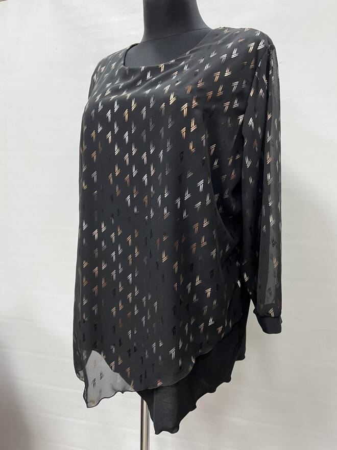 Bluzka damskie 6837 1 kolor  54-60 (Towar Ploskie) 1