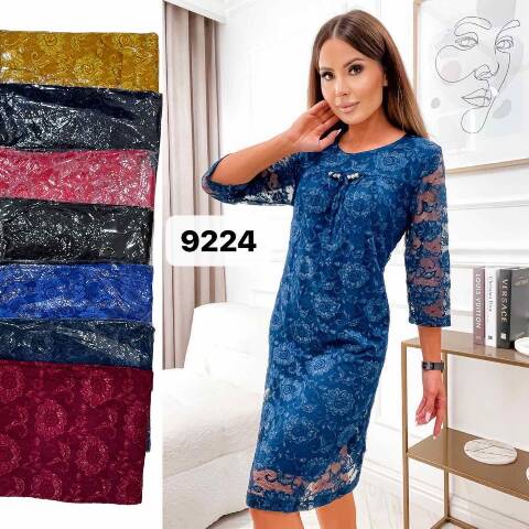 Sukienka damskie 9224 Mix kolor 46-54