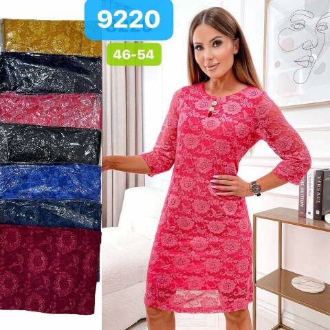Sukienka damskie 9220 Mix kolor 46-54
