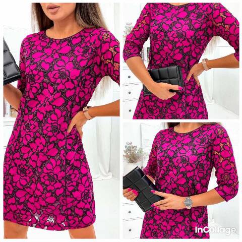 Sukienka damskie 6847 Mix kolor M-3XL