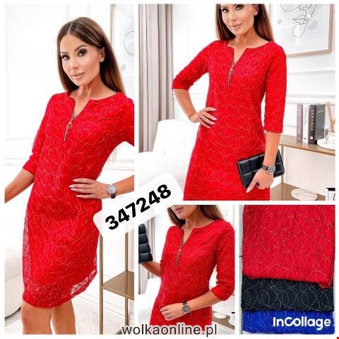 Sukienka damskie 347248 Mix kolor M-3XL