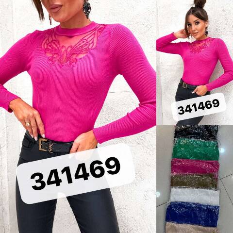 Sweter damskie 341469 Mix kolor M-XL 1