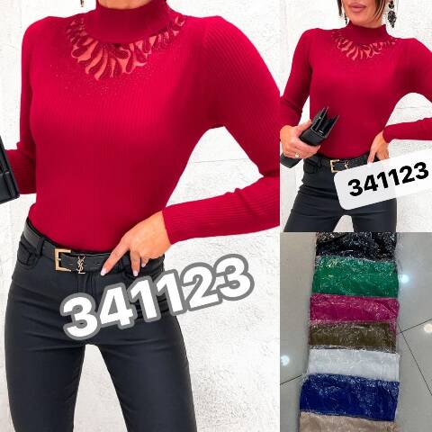 Sweter damskie 341123 Mix kolor M-XL