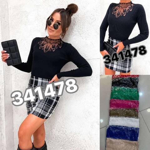 Sweter damskie 341478 Mix kolor M-XL 1