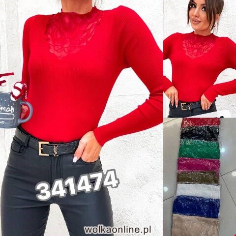 Sweter damskie 341474 Mix kolor M-XL