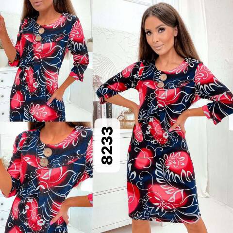 Sukienka damskie 8233 Mix kolor 46-54