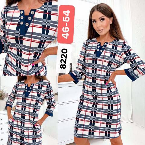 Sukienka damskie 8220 Mix kolor 46-54 1