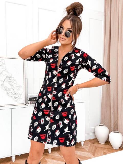 Sukienka damskie 6862 Mix kolor 36-44