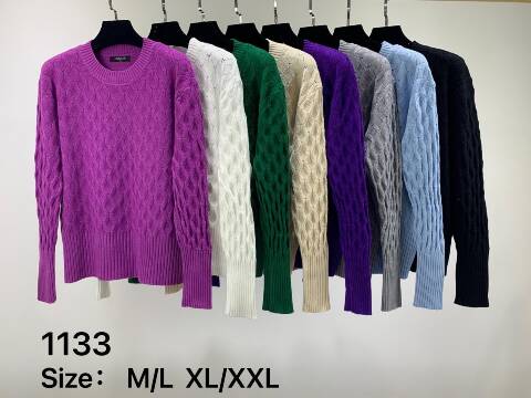 Sweter damskie 1133 Mix kolor M-2XL 1