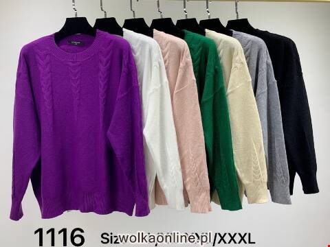 Sweter damskie 1116 Mix kolor L-3XL