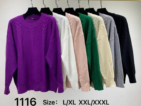 Sweter damskie 1116 Mix kolor L-3XL 1