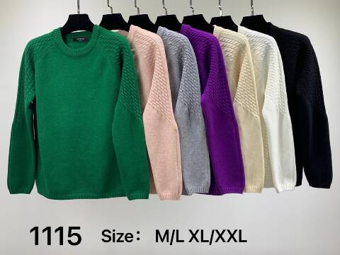 Sweter damskie 1115 Mix kolor M-2XL