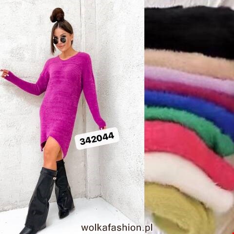 Tuniki Sweter damskie 2044 Mix kolor Standard