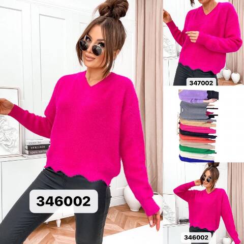 Sweter damskie 6002 Mix kolor Standard 1