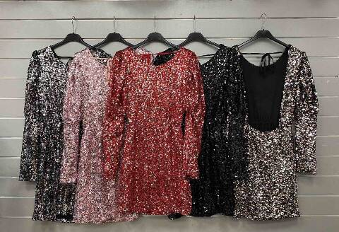 Sukienka damskie 7036 Mix kolor Standard (Towar  Włoskie) 1