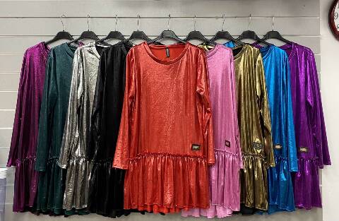 Sukienka damskie 7038 Mix kolor Standard (Towar  Włoskie) 1