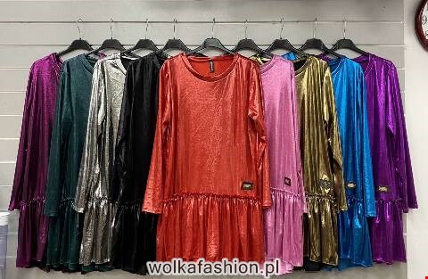 Sukienka damskie 7038 Mix kolor Standard (Towar  Włoskie)