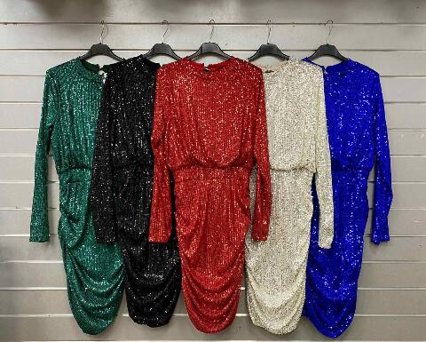 Sukienka damskie 7040 Mix kolor Standard (Towar  Włoskie) 1