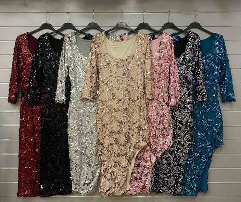 Sukienka damskie 7045 Mix kolor Standard (Towar  Włoskie) 1