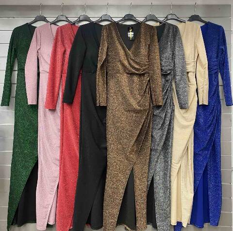 Sukienka damskie 7046 Mix kolor Standard (Towar  Włoskie) 1