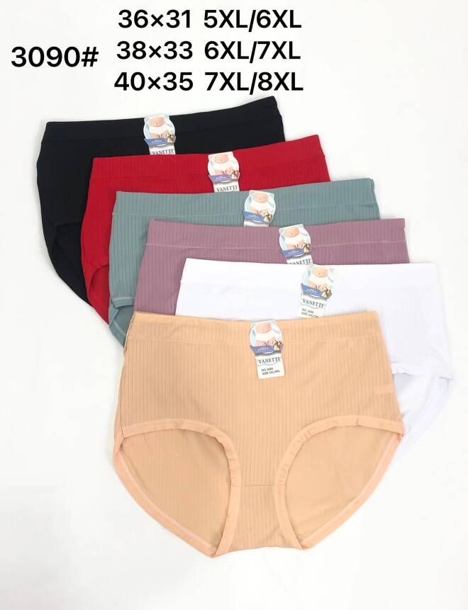 Majtki damskie 3090 Mix KOLOR  5XL-8XL 1