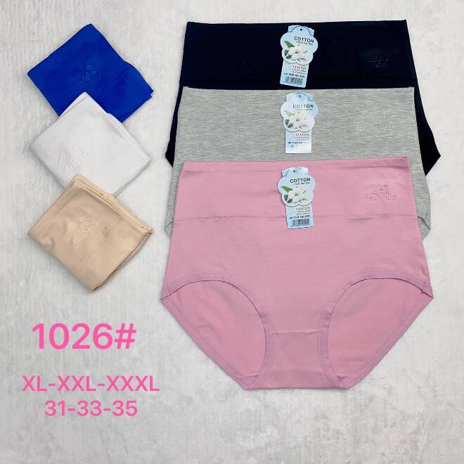 Majtki damskie 1026 Mix KOLOR  XL-3XL