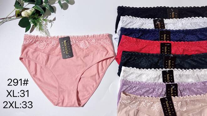 Majtki damskie 291 Mix KOLOR  XL-2XL 1