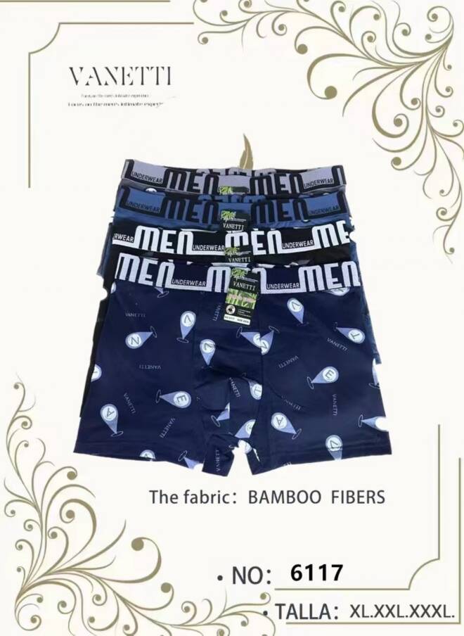 Bokseki meskie 6117 Mix KOLOR  XL-3XL 1