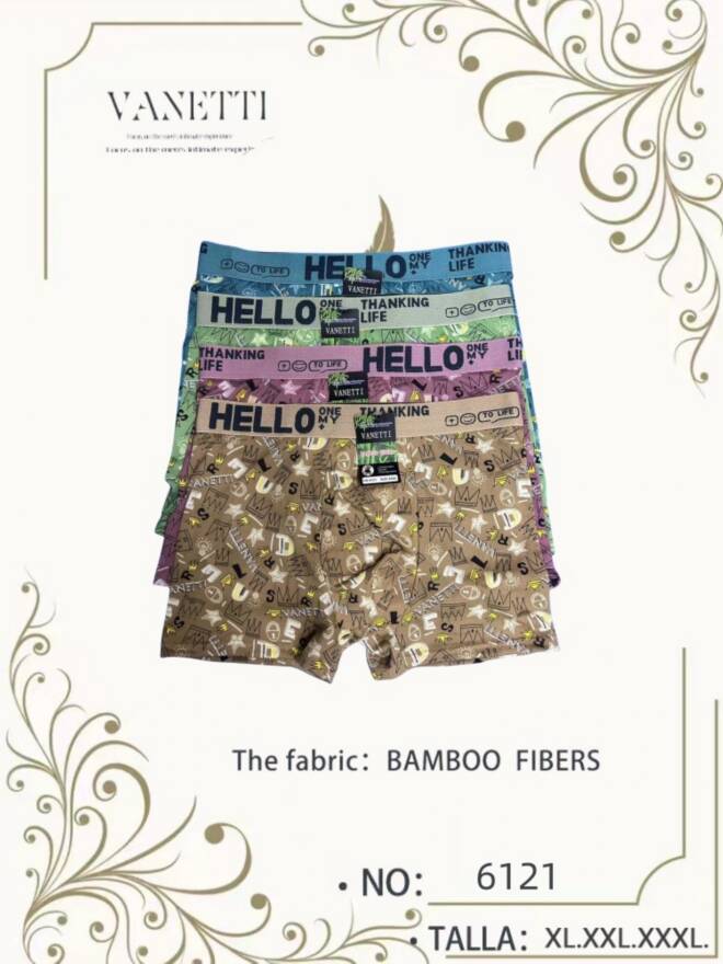 Bokseki meskie 6121 Mix KOLOR  XL-3XL 1